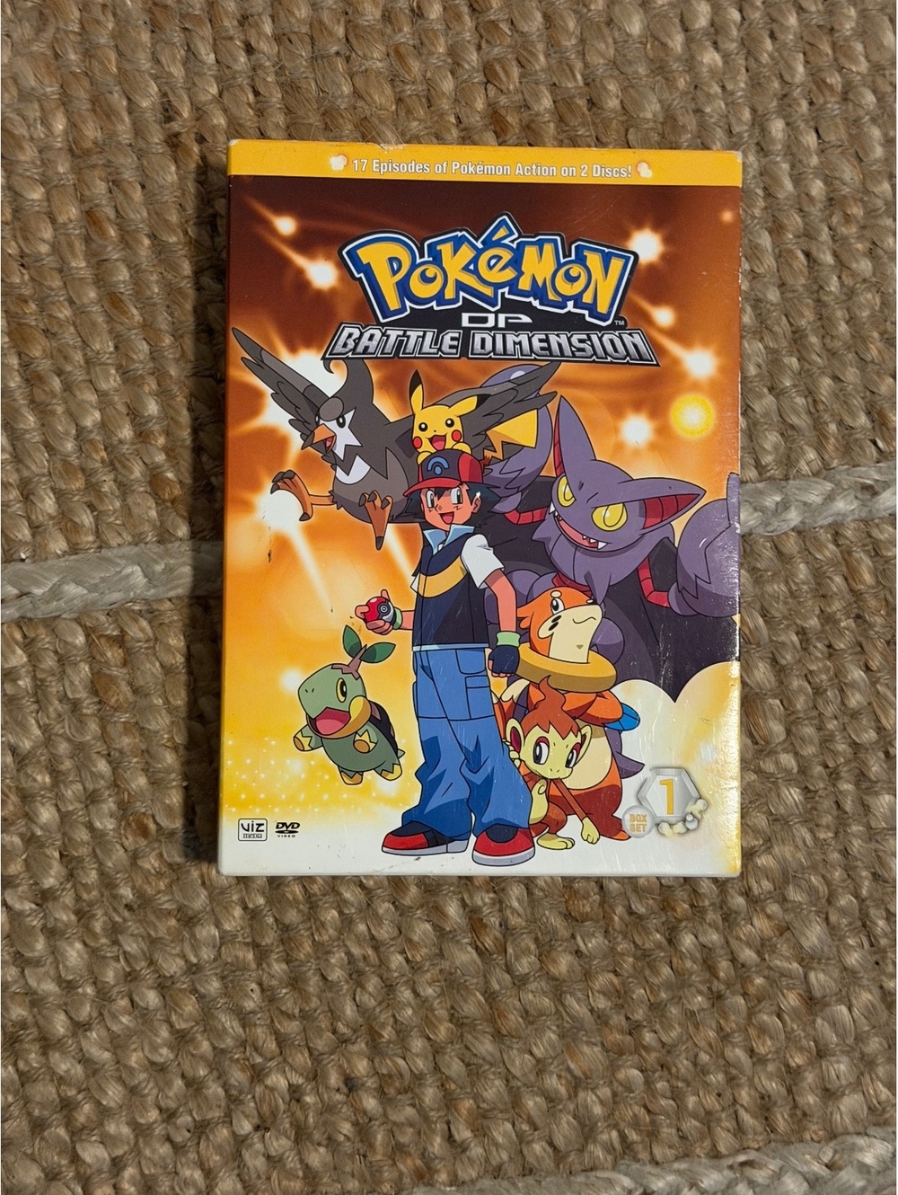 Pokemon DP Battle Dimension - Episodes 1-17 DVD Box Set